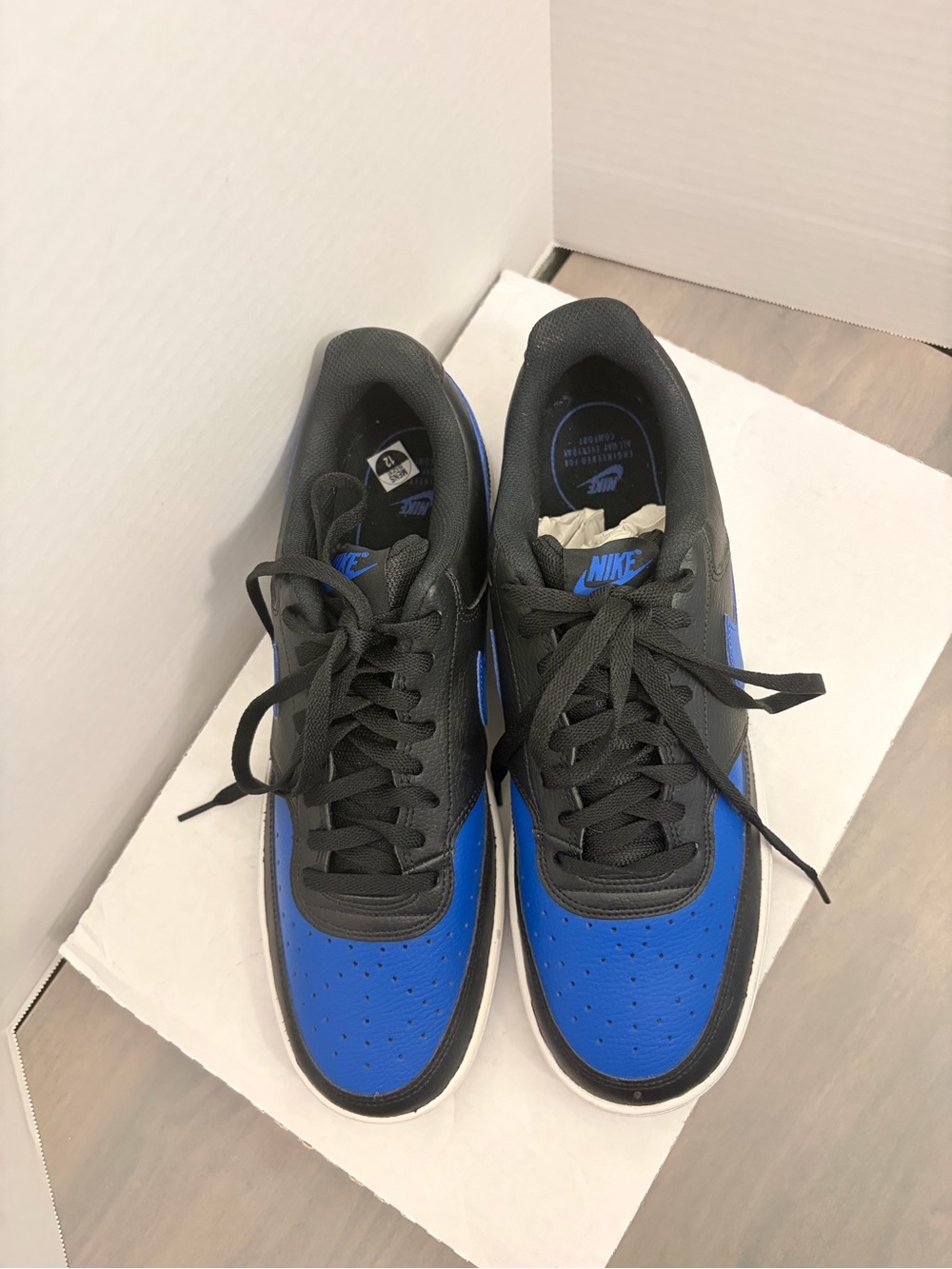 Nike Court Vision low Black Game Royal DM 8681-001